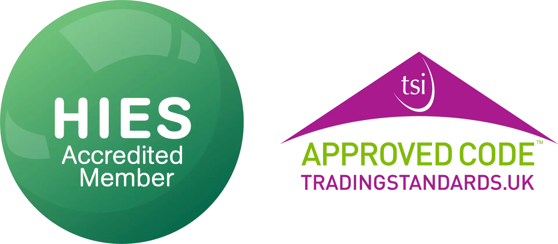 HIES & TSI Approved Code logo